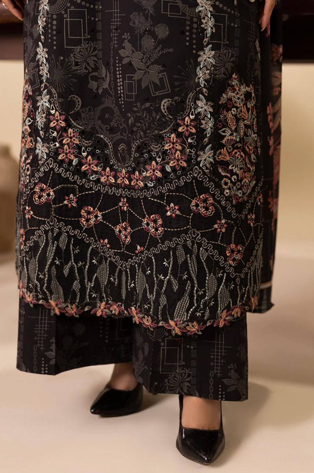 BIANCA - PRINTED LUXURY PRET (3PC)