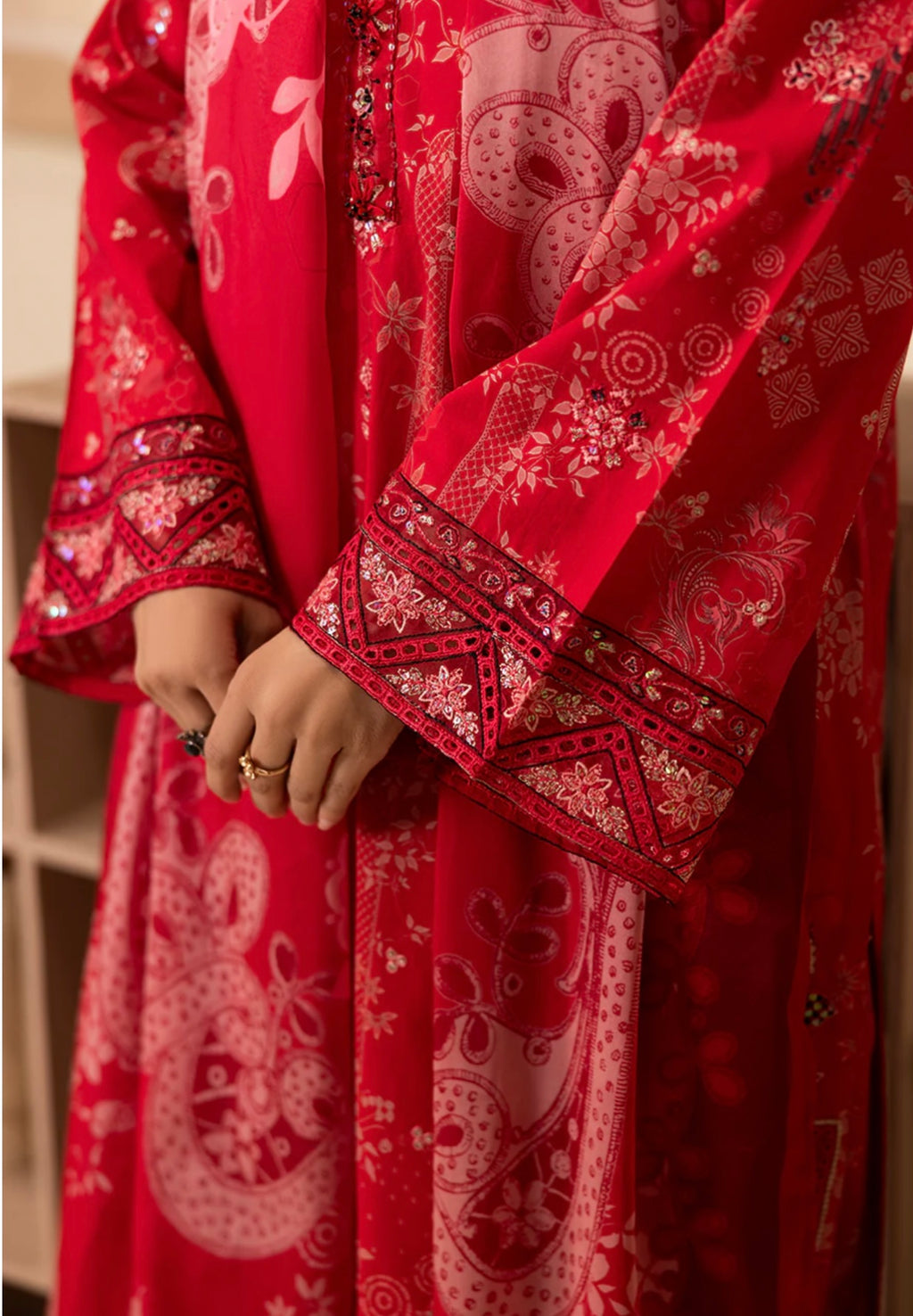 CHEREE - PRINTED LUXURY PRET (3PC)