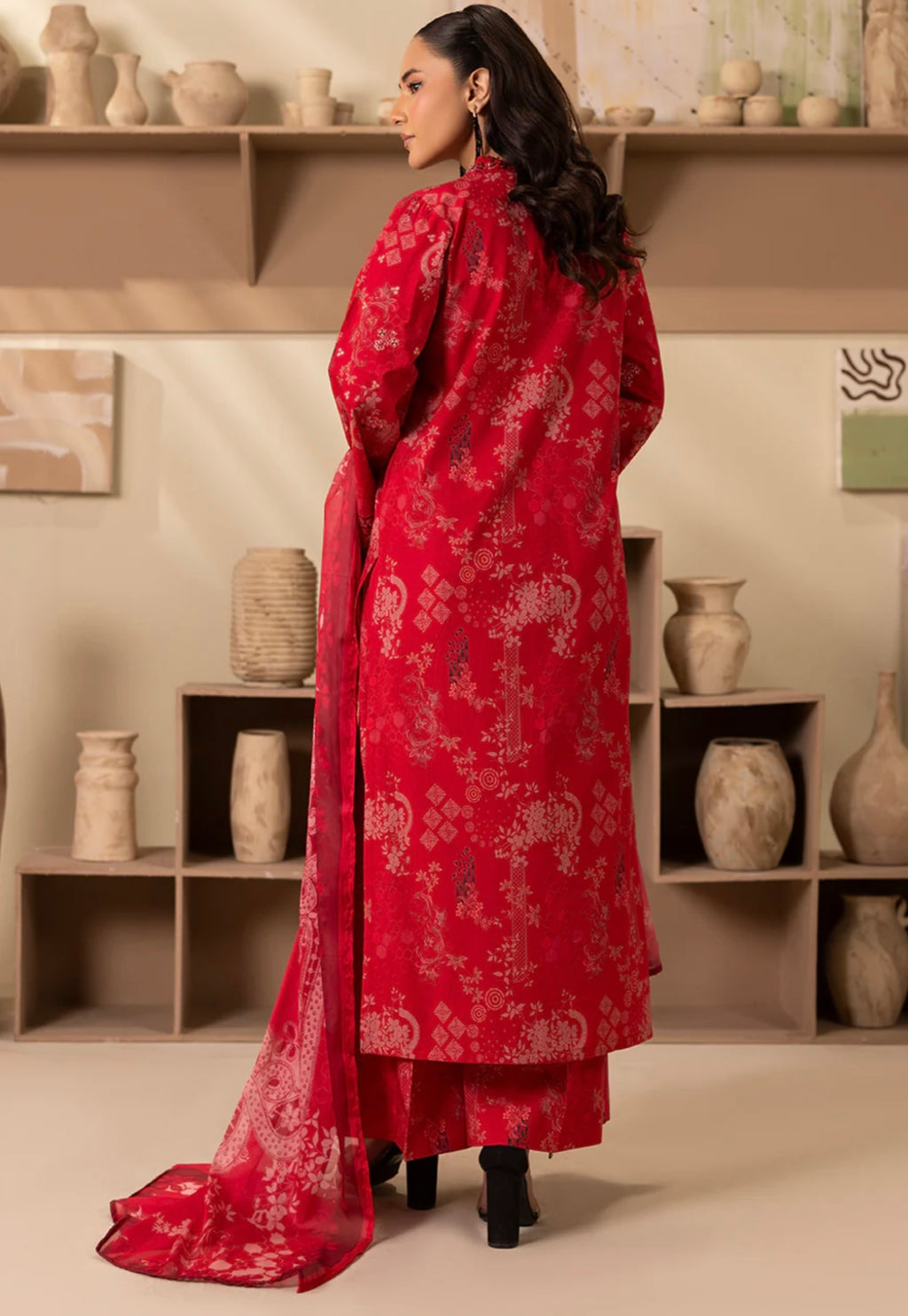 CHEREE - PRINTED LUXURY PRET (3PC)