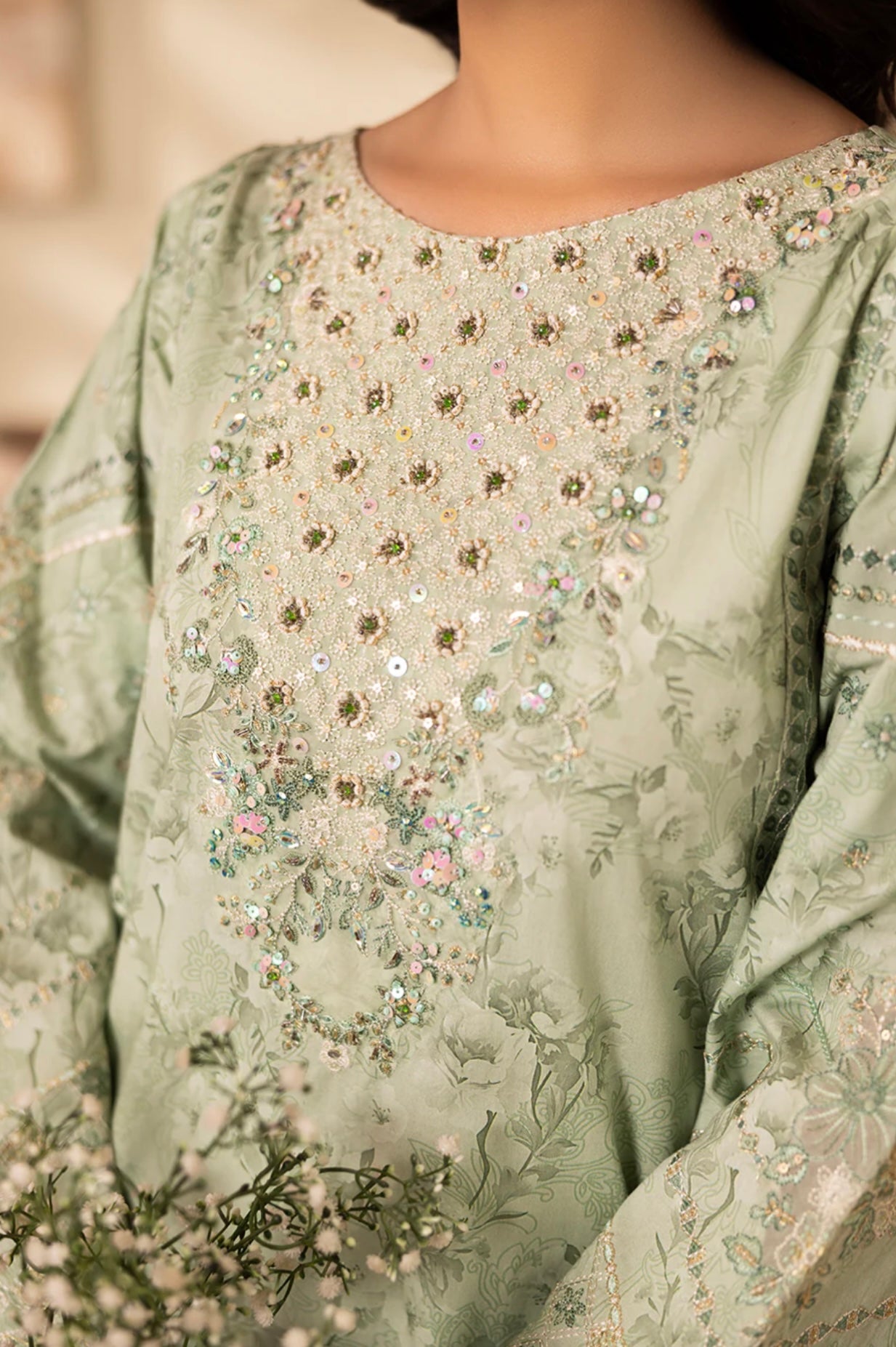 MIRZY - PRINTED LUXURY PRET (3PC)