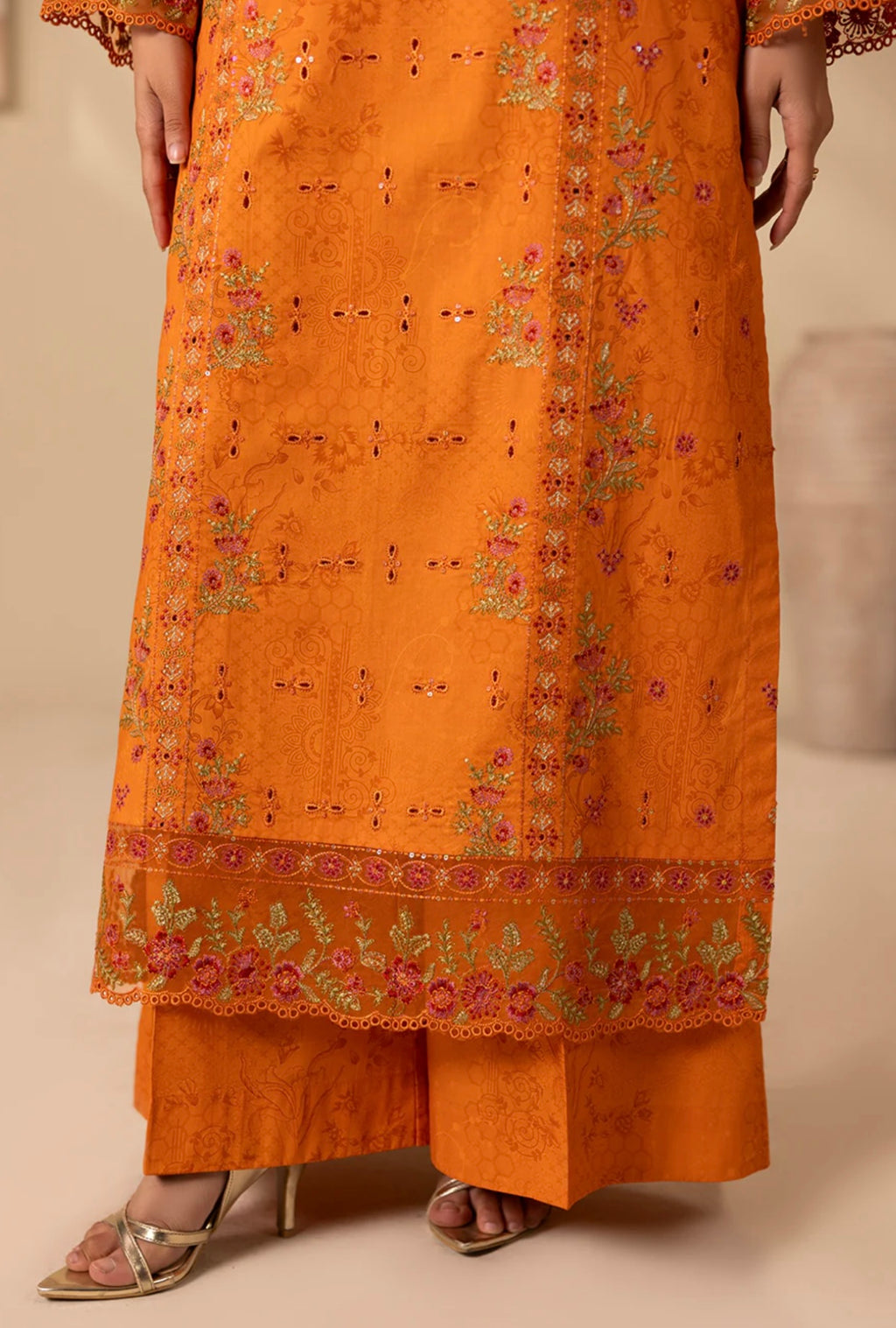 MORNIN BELLS - PRINTED LUXURY PRET (3PC)