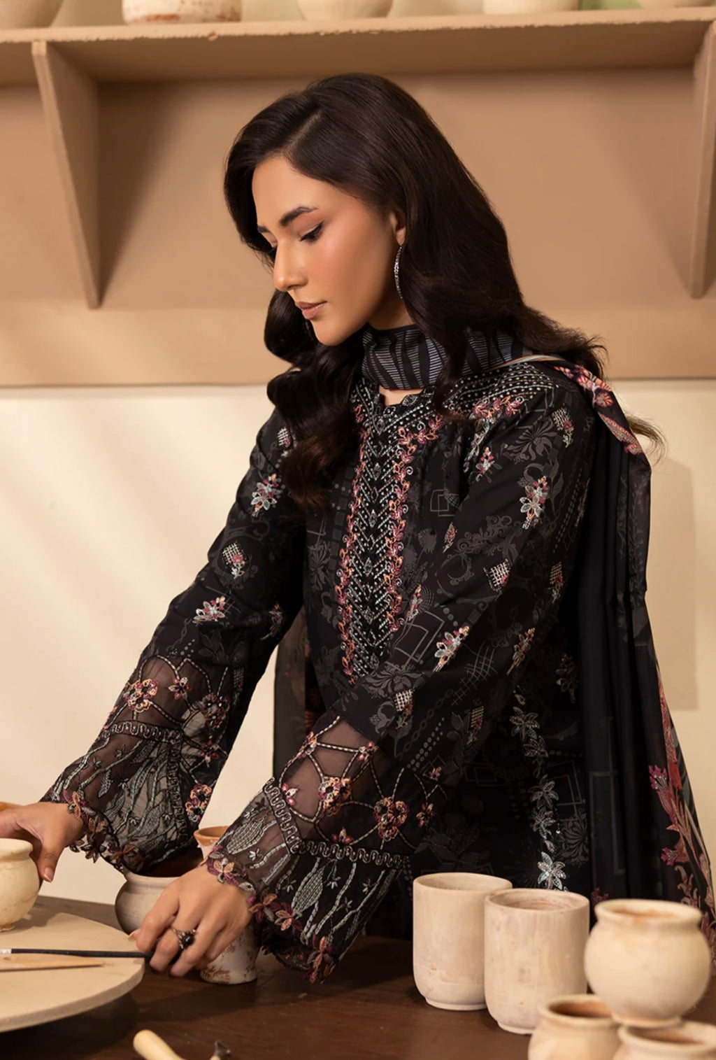 BIANCA - PRINTED LUXURY PRET (3PC)