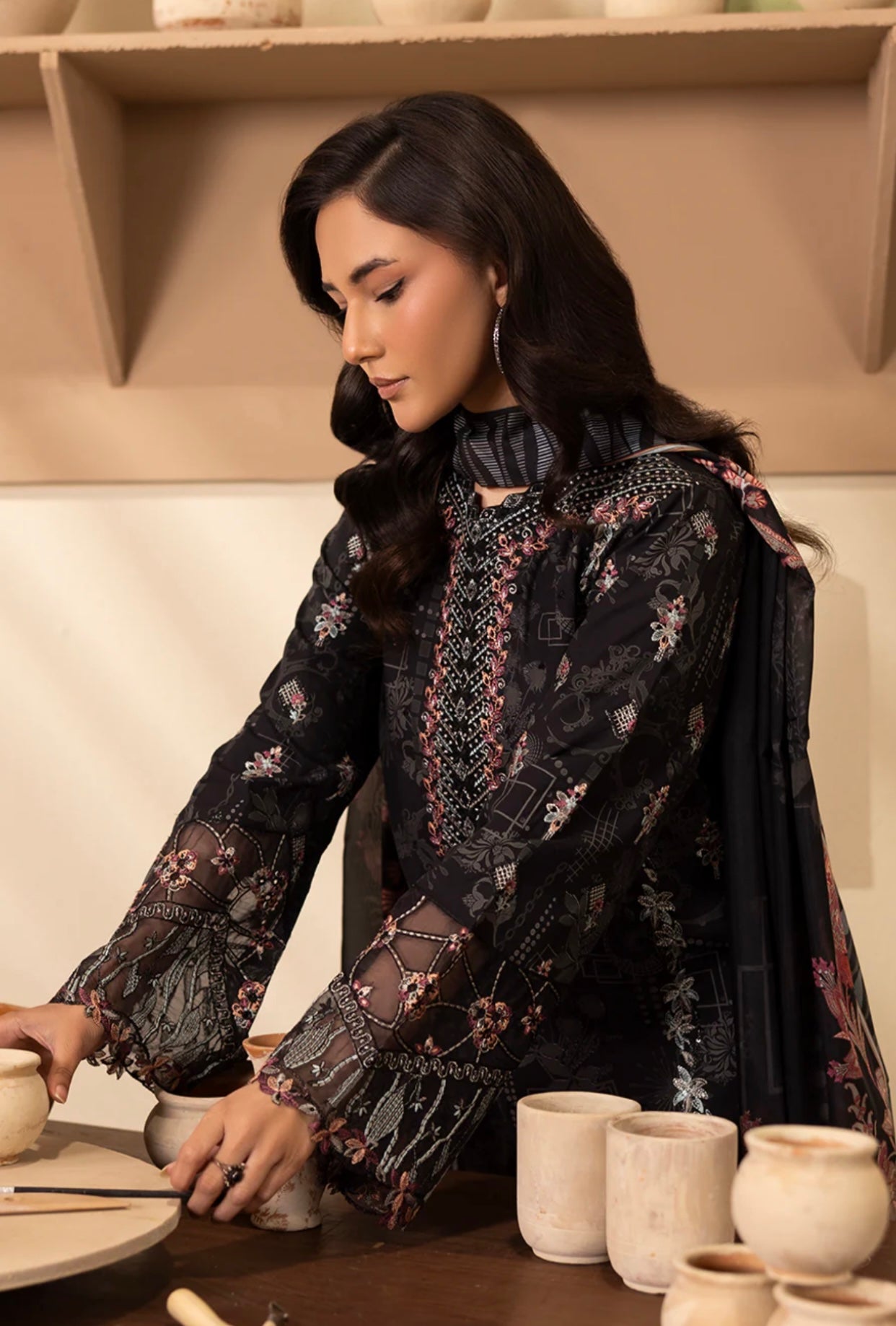 BIANCA - PRINTED LUXURY PRET (3PC)