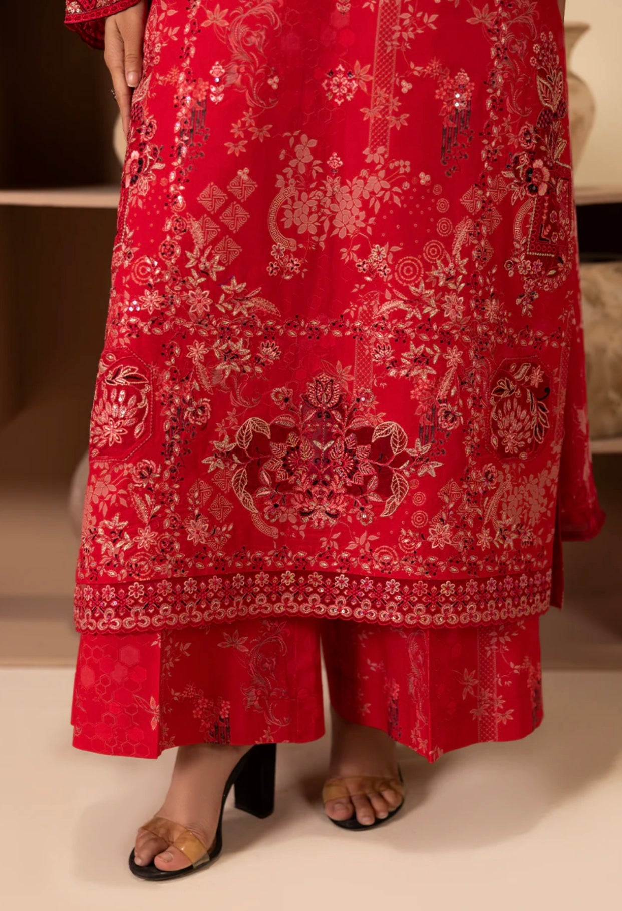 CHEREE - PRINTED LUXURY PRET (3PC)