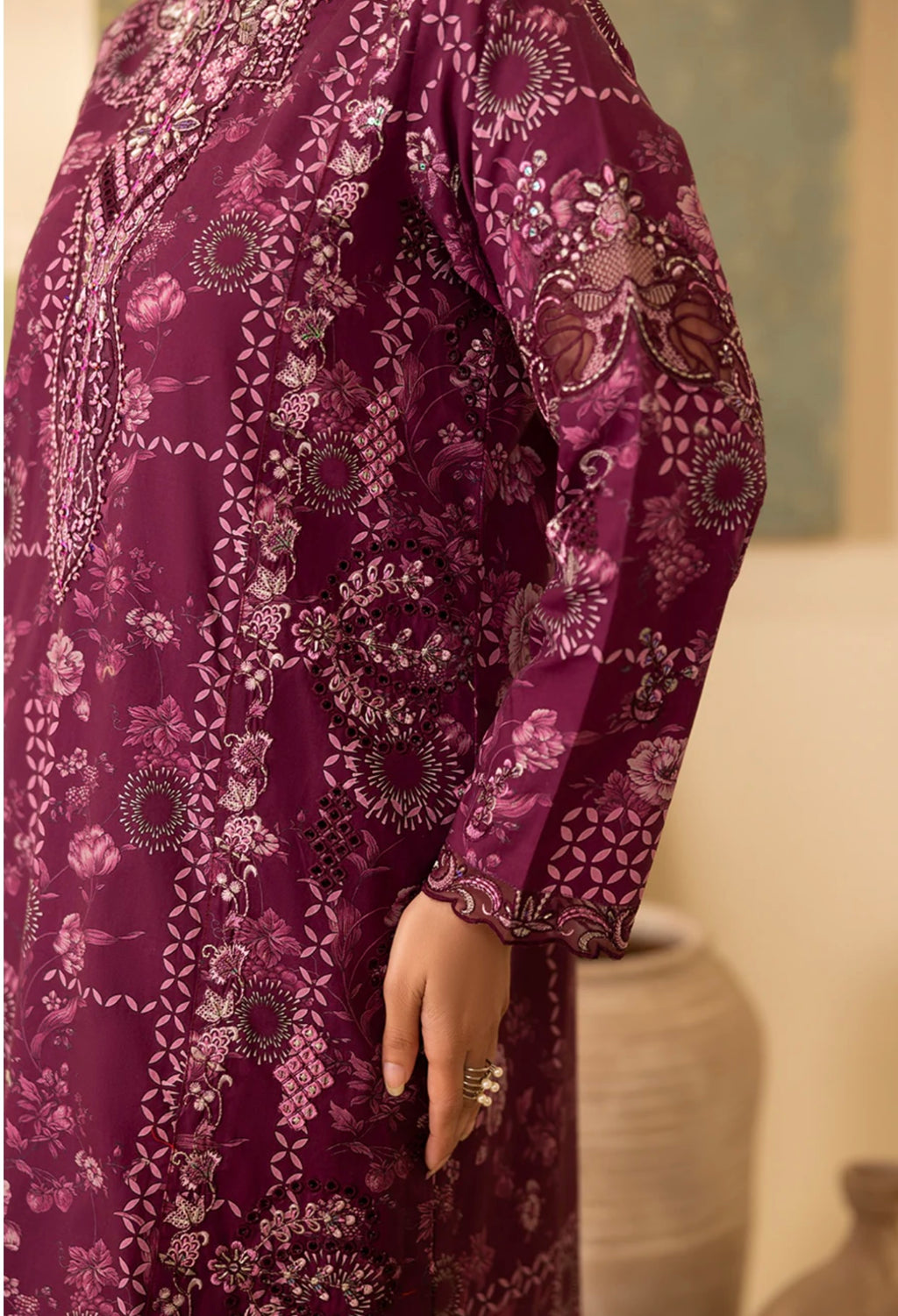 MIDNIGHT - PRINTED LUXURY PRET (3PC)