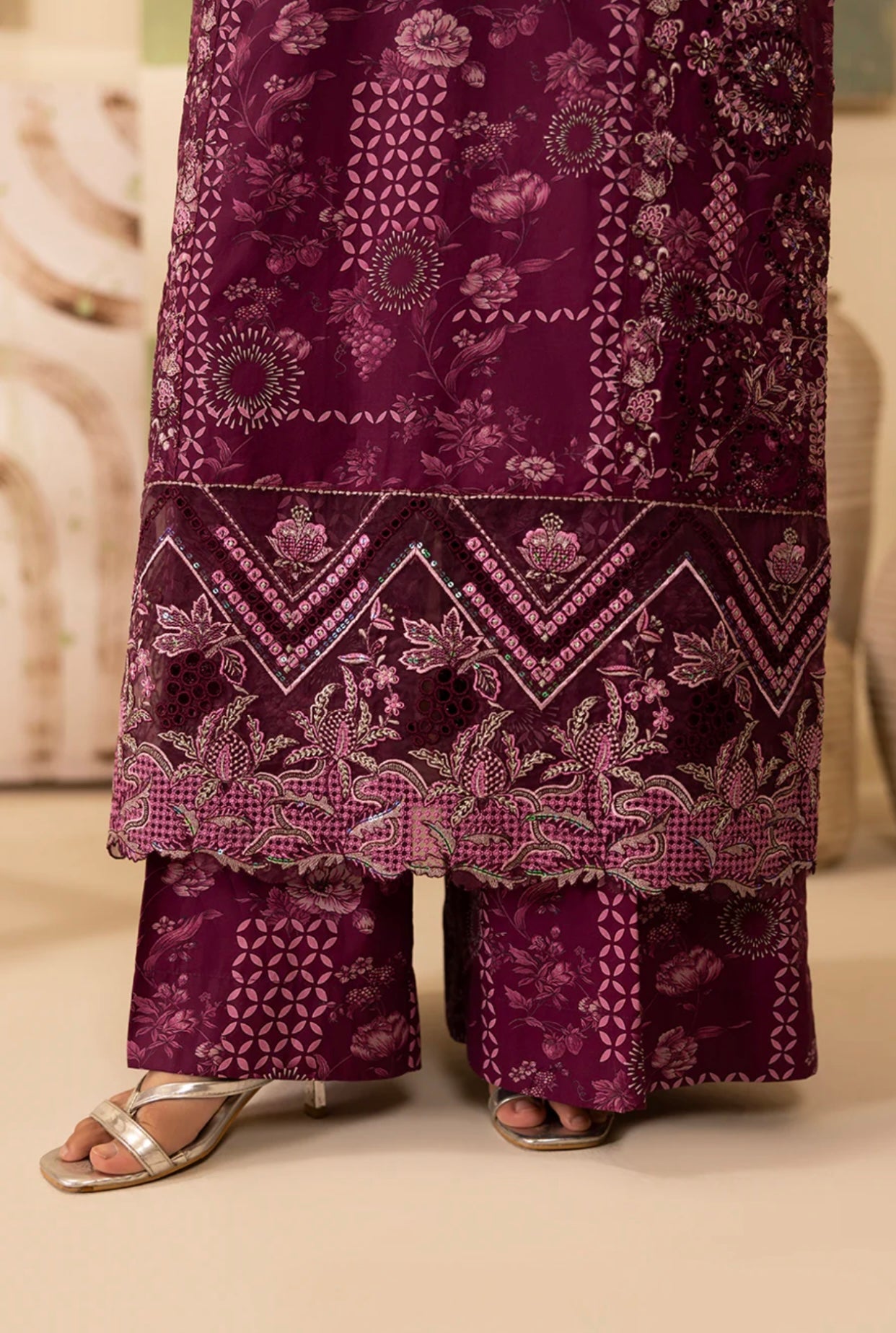 MIDNIGHT - PRINTED LUXURY PRET (3PC)